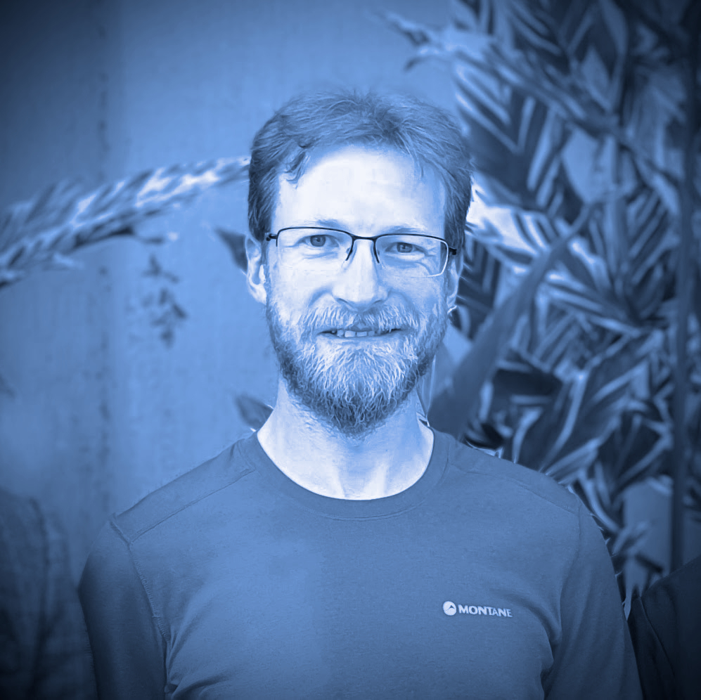 Dr Chris Banks colourised image